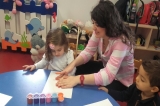 Ataşehir Okyanus Anaokulu Kuşlar Sınıfı Sanat Dersinde