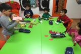 Bahçelievler Okyanus Okul Öncesi Balıklar Grubu Sanat Etkinliği Dersinde