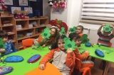 Bahçelievler Okyanus Samanyolu Grubu Okul Öncesi Öğrencileri Sanat Etkinliğinde