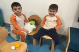 Bayrampaşa Okyanus Koleji Yıldızlar ve Güneş Grubu Greenman İle Günlük Rutinleri Öğreniyor