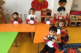 Beykent Okyanus Koleji Okul Öncesi Balıklar Sınıfı Sanat Etkinliği Dersinde