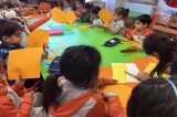 Beykent Okyanus Koleji Okul Öncesi Balıklar Grubu Öğrencileri Sanat Etkinliğinde ;