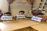 Beykent Okyanus Koleji Okul Öncesi Gökkuşağı Grubu Öğrencileri Sanat Etkinliğinde