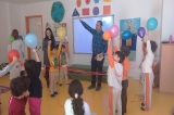 Beykent Okyanus Koleji Okul Öncesi Gökkuşağı Grubu Aile Katılım Etkinliğine Gezegenleri Tanıyor.