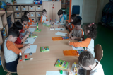 Eryaman Okyanus Koleji Okul Öncesi Bölümü Ay Grubu Öğrencileri Sanat Etkinliğinde