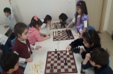 Eryaman Okyanus Koleji Okul Öncesi Kademesi Öğrencileri  Santranç  Dersindeler