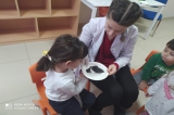 Eryaman Okyanus Koleji Okul Öncesi Kademesi C grubu Öğrencileri Mad Science dersindeler