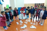 Güneşli Okul Öncesi B Grubu Öğrencileri Kar Partisinde