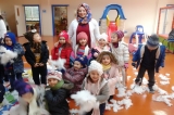 Güneşli Okyanus Koleji Okul Öncesi B Grubu  Kar Partisi Yapıyor