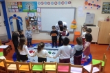 Güneşli Okyanus Koleji Okul Öncesi Çiçekler Grubu  Şekilleri Öğreniyor