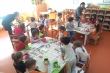 Güneşli Okyanus Koleji Okul Öncesi Yunuslar Grubu Veli Etkinliğinde Lale Çiçeği Ekiyor