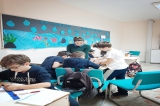 Güneşli Okyanus Ortaokulu Kademesi Resim Terapisinde