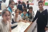 Halkalı Okyanus Ortaokulu  5.sınıf öğrencileri öğrendiklerini etkinliklerle pekiştiriyor..