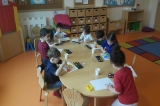 Kemerburgaz Okyanus Koleji Çiçekler Grubu Sanat Etkinliğinde