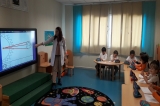 Mavişehir Okyanus Koleji Okul Öncesi Balıklar Grubu Fastrackids Dersinde
