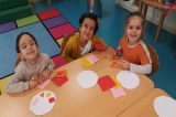 Mavişehir Okyanus Koleji Okul Öncesi Yunuslar Grubu Öğrencileri Şekilleri Öğreniyor