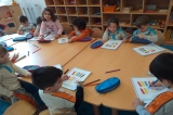 Okul Öncesi Çiçekler Sınıfı Okuma Yazma Dersinde