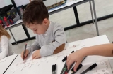 Okul Öncesi Öğrencileri İlgi ve Yetenek Resim Merkezinde