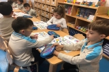 Okul Öncesi Yıldızlar Grubu Öğrencileri Okuma Yazmaya Hazırlık Dersinde