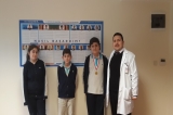 Okyanus Koleji Fatih Kampüsü Ortaokul Kademesinde öğrenciler madalyalarını aldılar.