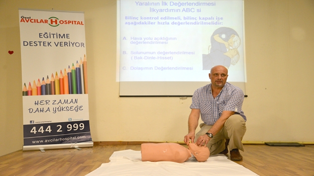 Bahçeşehir Okyanus Kolej’inde İlk Yardım Eğitimi Yapıldı