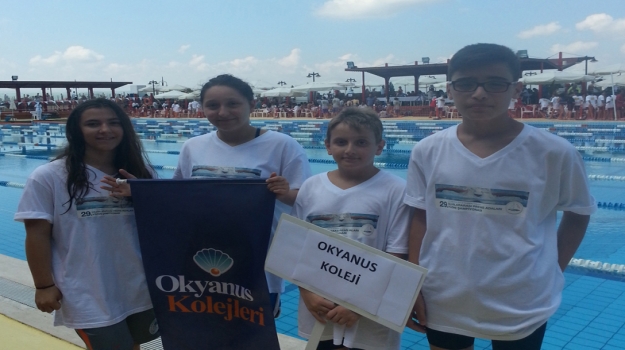 Okyanus'un Kulaçları'ndan Uluslararası Yarışta Gümüş ve Bronz Madalya