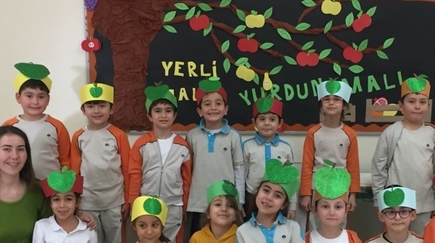 Ataşehir Okyanus Üstün Zekalılar 1-D Sınıfı Yerli Malı Haftasını Çoşkuyla Kutladı