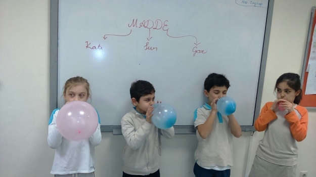 Ataşehir Okyanus Koleji 3. Sınıfların 'Maddenin Halleri’ Etkinliği