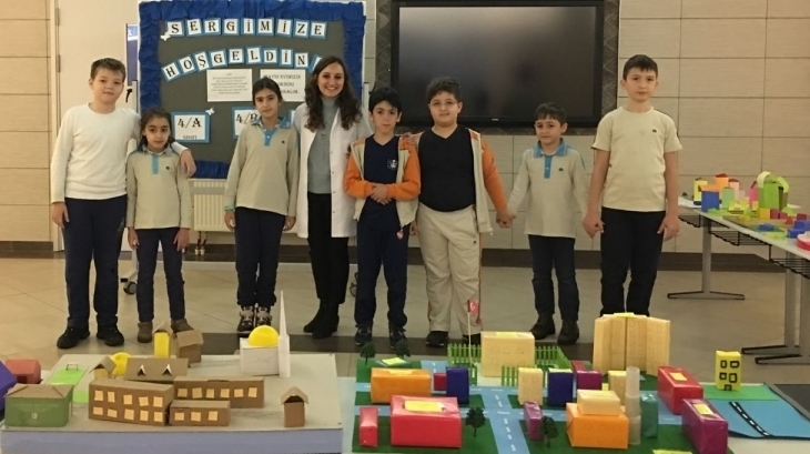 4/C Sınıfı Kroki Sergisi