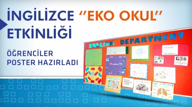 5. Sınıflar'ın İngilizce Eko Okul Etkinliği