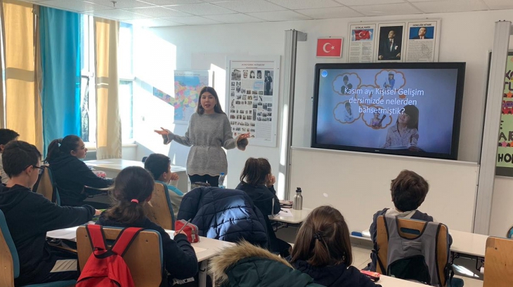 5. Sınıf Öğrencileri Kişisel Gelişim Dersinde