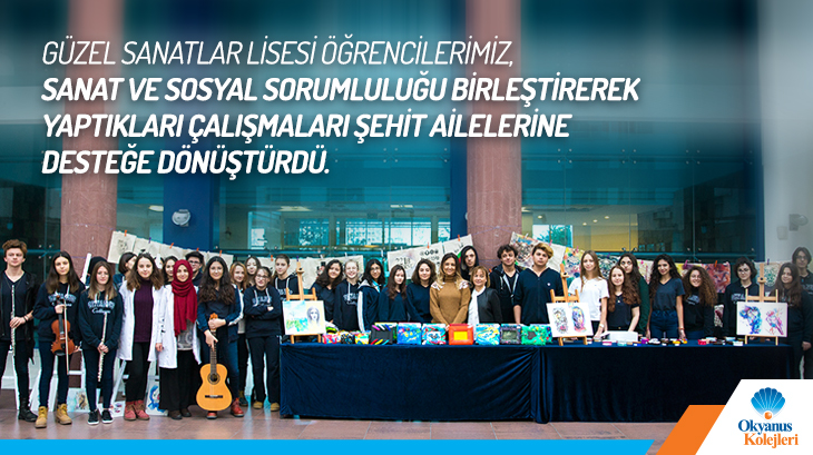 Lise Öğrencilerimizden Şehit Ailelerine Destek