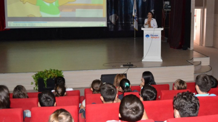 Adana Okyanus Koleji’nde Kişisel Gelişim Dersleri Devam Ediyor…