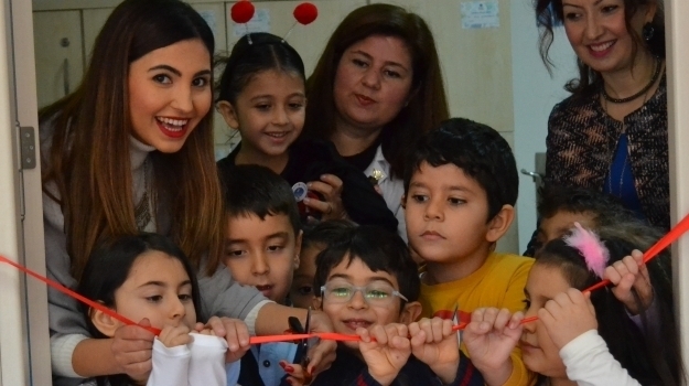 Adana okyanus koleji öğrencileri Merve Öğretmen ile İlköğretime Hazırlık dersine merhaba dedi