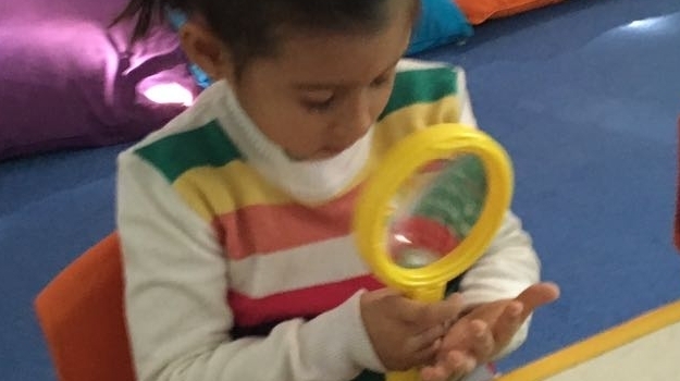 Adana Okyanus Koleji Okul Öncesi Deniz Yıldızı Grubu Fastrackids Dersinde