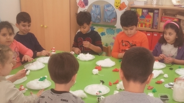 Adana Okyanus Koleji Yıldızlar Sınıfı Kış Mevsimini Öğreniyor