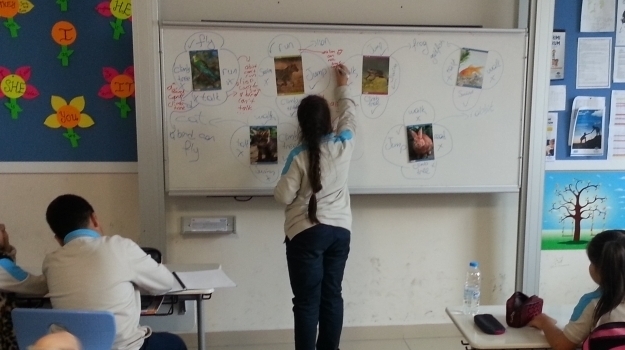 Eryaman Okyanus 4. Sınıf Öğrencileri İngilizce Dersinde Eğlenirken Öğreniyor