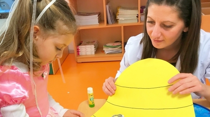 Okul Öncesi İnciler Sınıfı Bilingual Dersinde