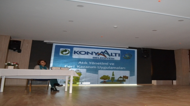 Konyaaltı Belediyesi ile Gerçekleştirilen Atık Yönetim Projesi Konferansı
