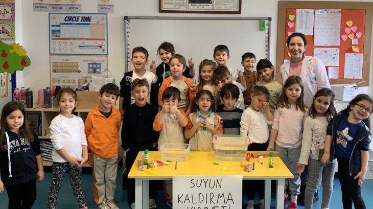 Ataşehir Okul Öncesi Gezegenler Grubu Fen ve Doğa Etkinliğinde