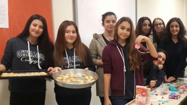 Ataşehir Okyanus Anadolu lisesi 9. ve 10. Sınıflar Alman Kurabiyesi Yaptılar