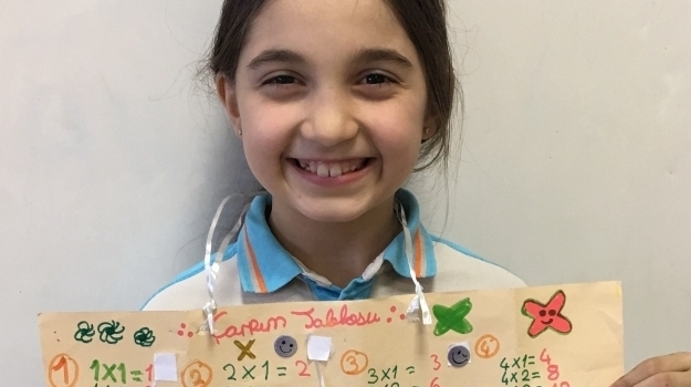 Ataşehir Okyanus Kolejinin Çarpım Tablosu Etkinliği
