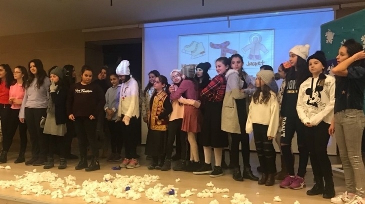 Ataşehir Okyanus Koleji "Winter" Temalı English Street Etkinliği Yaptılar