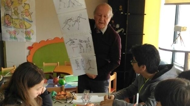 Ataşehir Okyanus Koleji Yetenek Öğrencileri İBB Karikatür ve Mizah Merkezinde