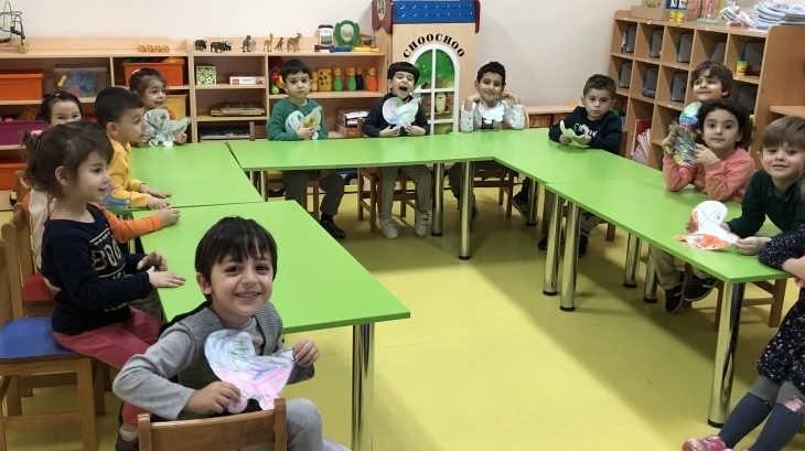 Avcılar Ağaçlar Grubu Öğrencileri Sanat Etkinliğinde;