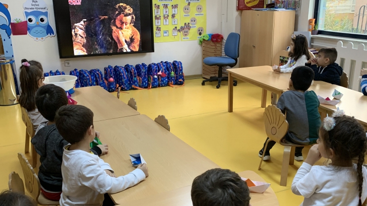 Avcılar Bulutlar Grubu Öğrencileri Bütünleştirilmiş Sanat- Fen Etkinliğinde