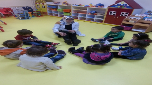 AVCILAR KIRMIZI GRUBU KIŞ MEVSİMİNİ ÖĞRENİYOR