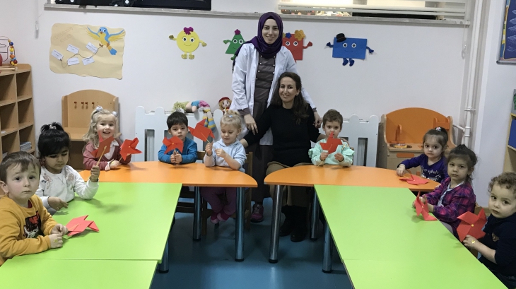 Avcılar Kuşlar Grubu Öğrencileri Aile Katılımı Etkinliğinde;