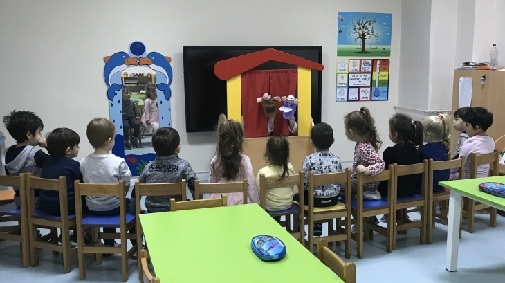Avcılar Kuşlar Grubu Öğrencileri Türkçe Sanat Etkinliğinde