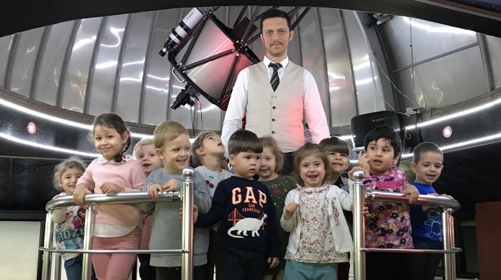 Avcılar Kuşlar Grubu Öğrencileri Uzay Bilimleri Araştırma Merkezi’nde